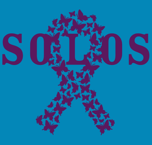 Team SOLOS and Team LaVonn AFSP Out of the Darkness Walk for suicide prevention. shirt design - zoomed