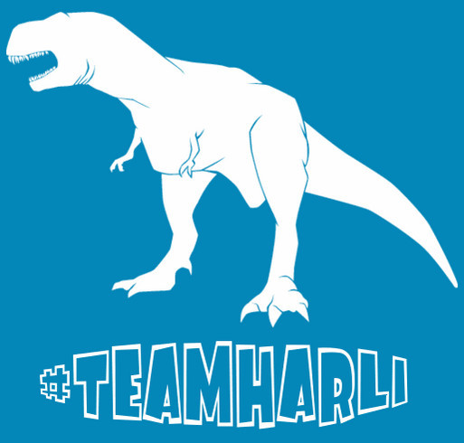 Team Harli shirt design - zoomed