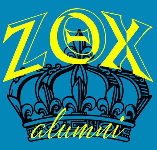 Zeta Theta Chi shirt design - zoomed