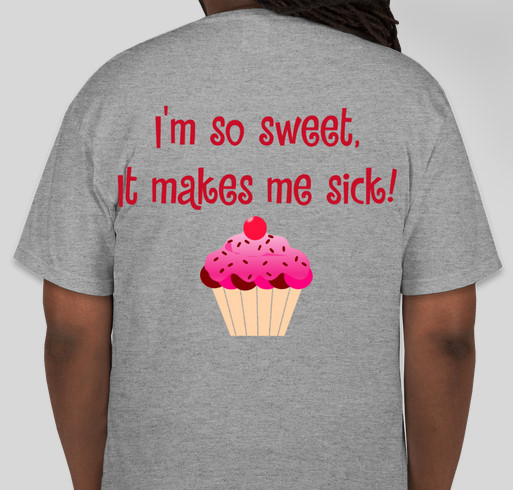 Walk for Diabetes! Fundraiser - unisex shirt design - back