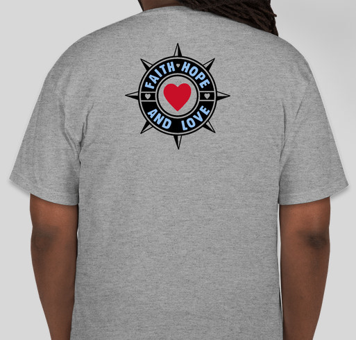 Citizens Against Hunger Fundraiser - unisex shirt design - back