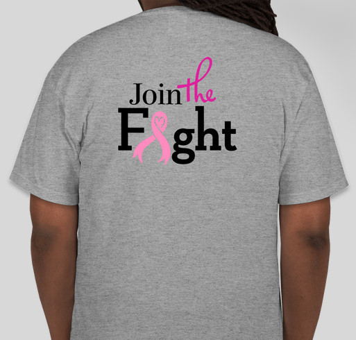 Walking For A Cure Fundraiser - unisex shirt design - back