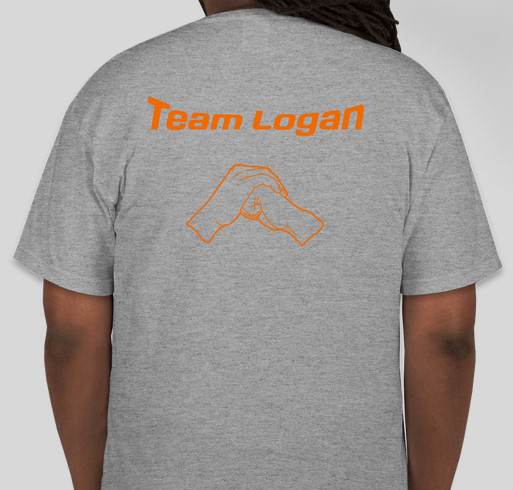 Super Logi Fundraiser - unisex shirt design - back