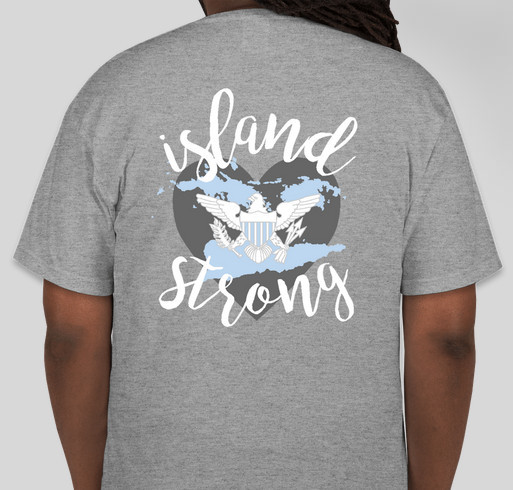 Hurricane Irma Relief T-Shirts Fundraiser - unisex shirt design - back