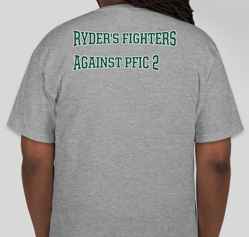 Ryders Fighters Fundraiser - unisex shirt design - back