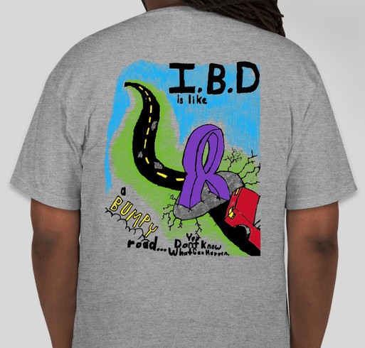 ImproveCareNow Fall CC Official T-Shirt Fundraiser - unisex shirt design - back