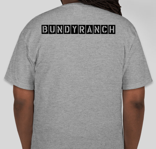 Bundy Ranch Fundraiser - unisex shirt design - back