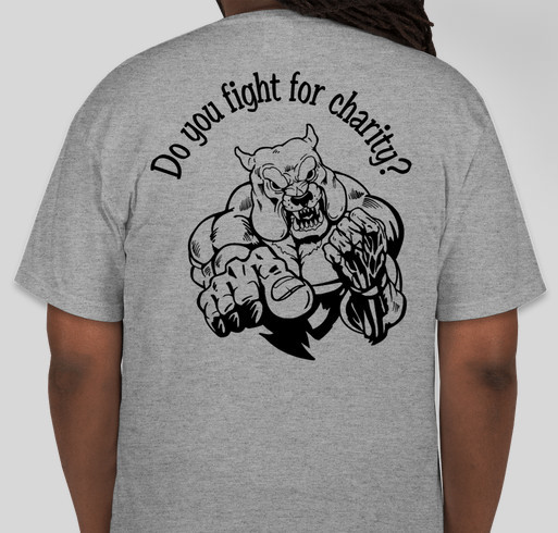 Iron Pack Brotherhood Fundraiser - unisex shirt design - back