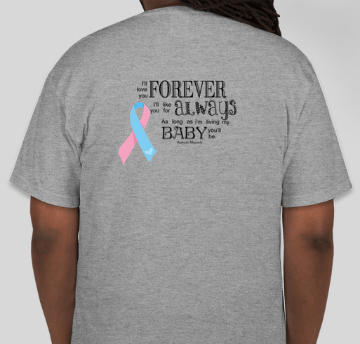 Miscarriage Mamas Fundraiser - unisex shirt design - back