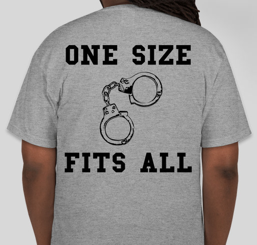 National Law Enforcement Officers Memorial Fund Fundraiser - unisex shirt design - back