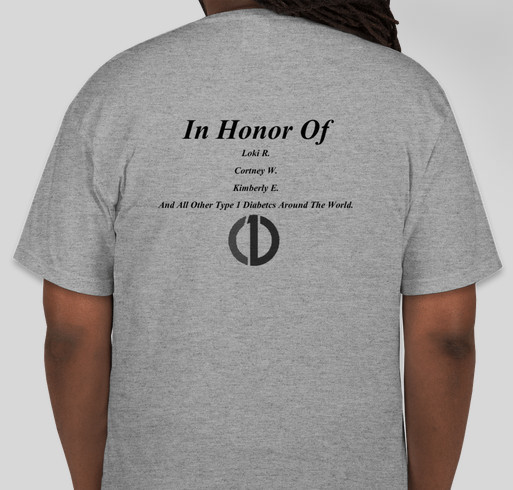 WALK FOR A CURE! Fundraiser - unisex shirt design - back