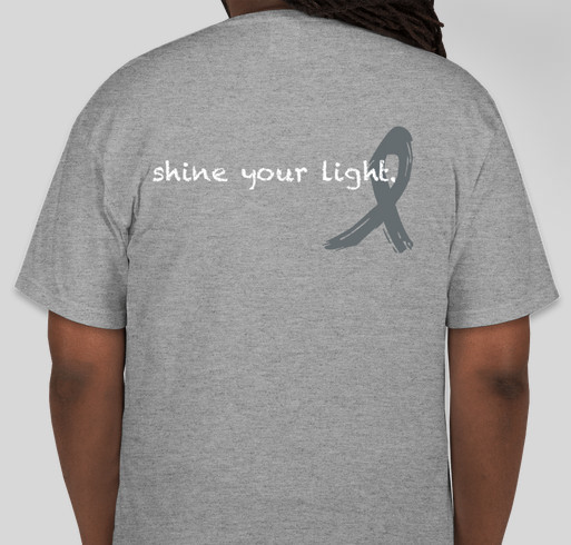 Team Princess Strong CureSearch Fundraiser Fundraiser - unisex shirt design - back