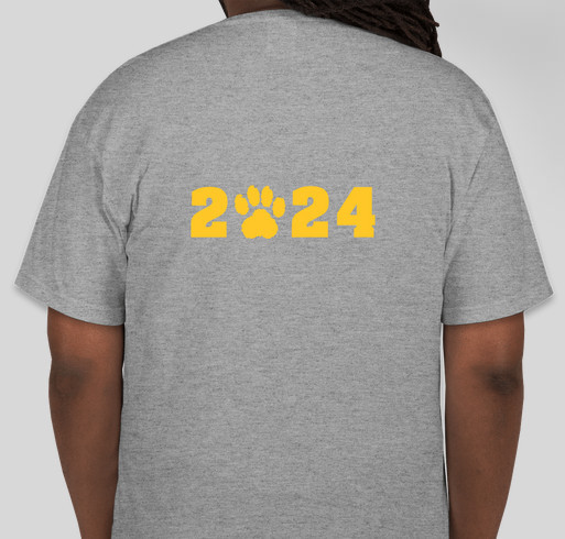 8th Grade Visual Arts T-Shirt Contest Fundraiser - unisex shirt design - back