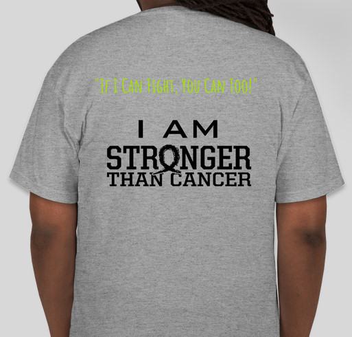 Fight For Sin Fundraiser - unisex shirt design - back