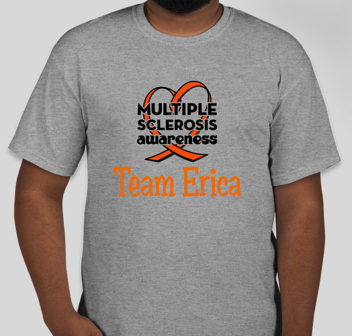 Multiple Sclerosis Fundraiser - unisex shirt design - front