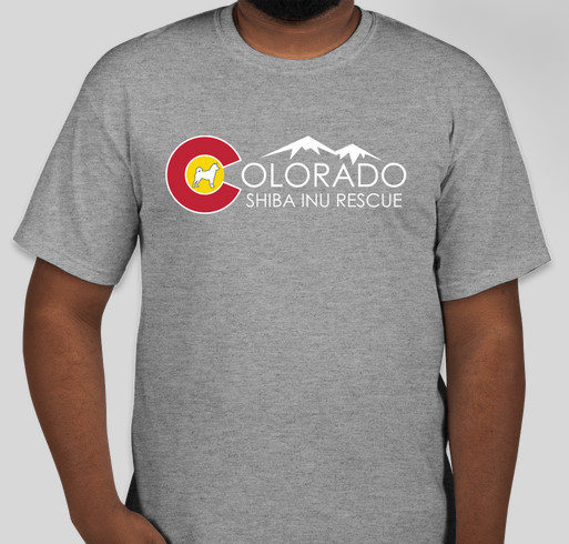 Colorado Shiba Inu Rescue 2015 Winter Fundraiser Fundraiser - unisex shirt design - front
