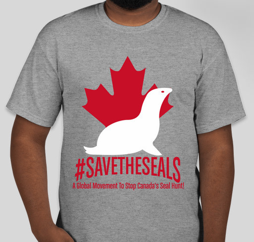 #SAVETHESEALS Global Movement Campaign Fundraiser - unisex shirt design - front
