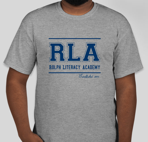 Rolph Literacy Academy Fundraiser - unisex shirt design - front