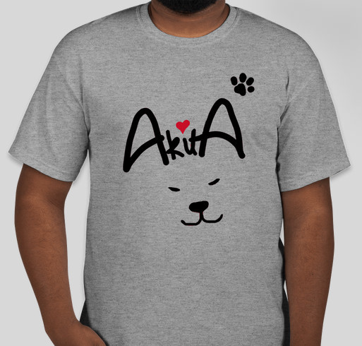 Memphis Akita Squad Fundraiser - unisex shirt design - front