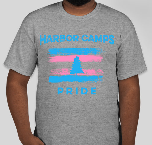 Give Back with Harbor Camps Pride Tees! Fundraiser - unisex shirt design - front