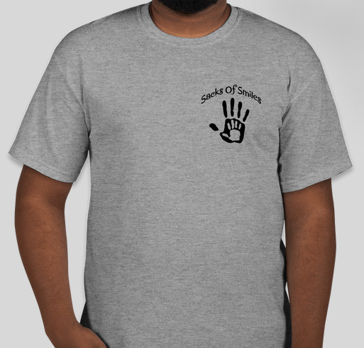 Sacks Of Smiles Fundraiser - unisex shirt design - front