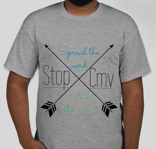 CMVawareness Fundraiser - unisex shirt design - front