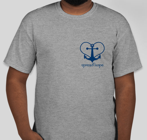 Spread Hope for Haiti 2015 Tshirt Fundraiser Fundraiser - unisex shirt design - front