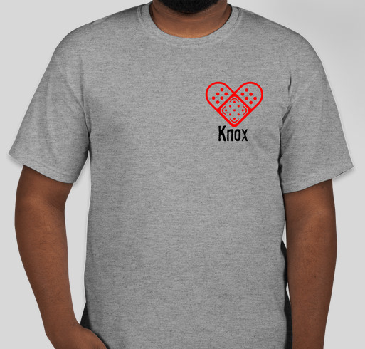 Knox Hatmaker & his team Fundraiser - unisex shirt design - small