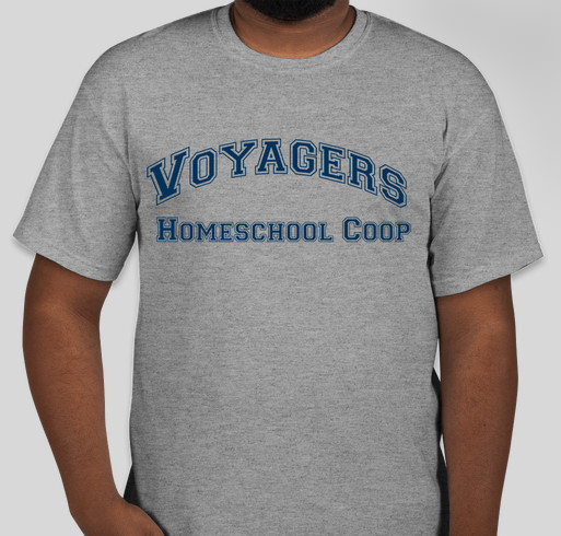 Voyagers Homeschool Cooperative Fundraiser - unisex shirt design - front