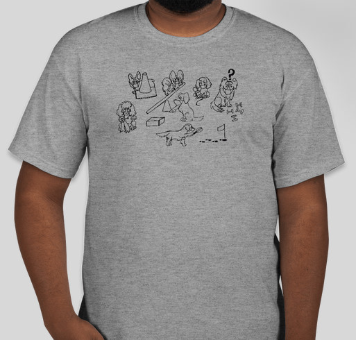 4RK9s Dog Training Club Fundraiser Fundraiser - unisex shirt design - front