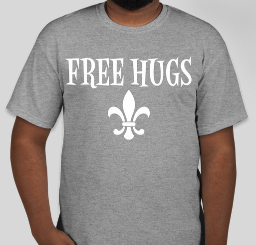 Hope for the Homeless NOLA Fundraiser - unisex shirt design - front