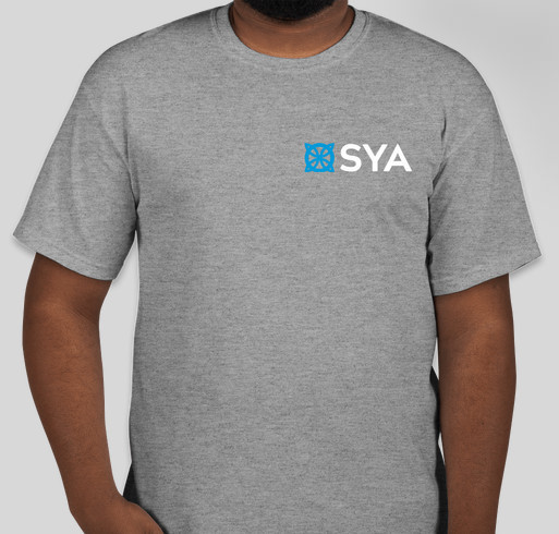 SYA Day Pop Up Shop Fundraiser - unisex shirt design - front