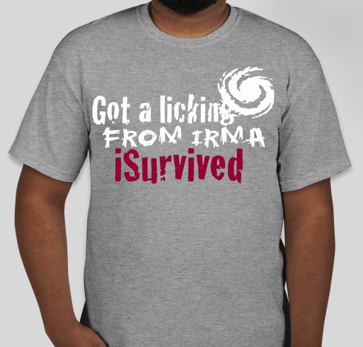 Help Survivors of Hurricane Irma to get much needed medical supplies!!! Fundraiser - unisex shirt design - front