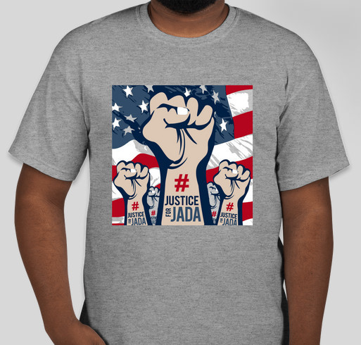 Justice For Jada Fundraiser - unisex shirt design - front