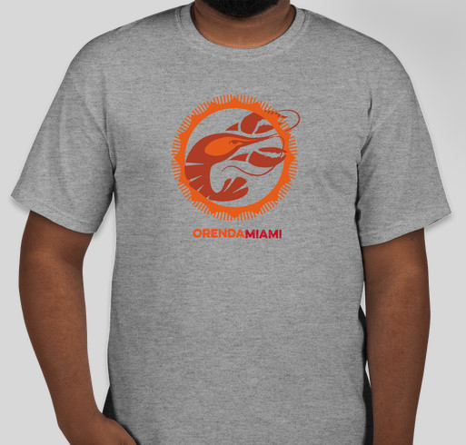 Orenda Miami 2018 Crawfish Boil T-Shirts Fundraiser - unisex shirt design - front