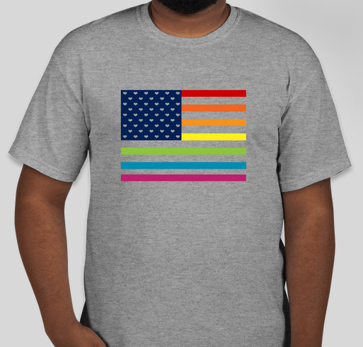 #WeAreOrlando - Stand United with Orlando after the Nightclub Shooting Fundraiser - unisex shirt design - front