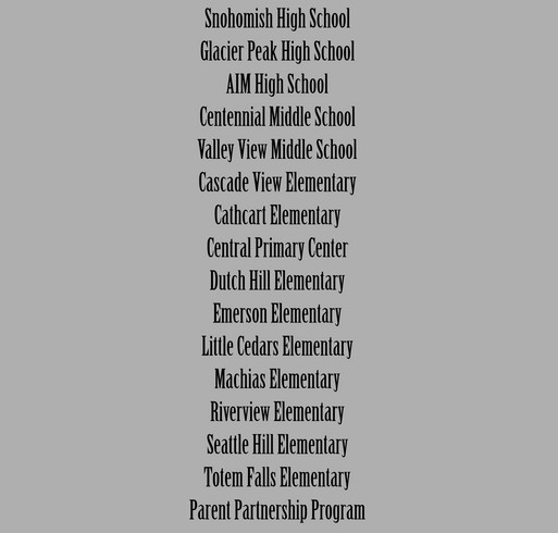 Snohomish High School Band 90th Anniversary shirt design - zoomed