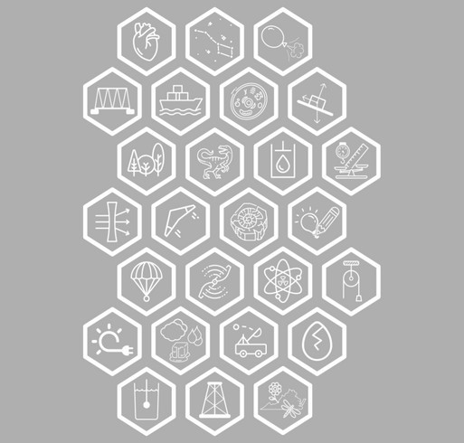Virginia Science Olympiad Commemorative 2024 Div. A Shirts shirt design - zoomed