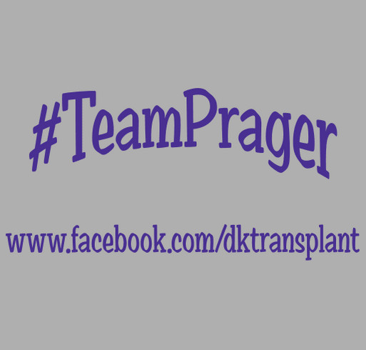 Team Prager shirt design - zoomed