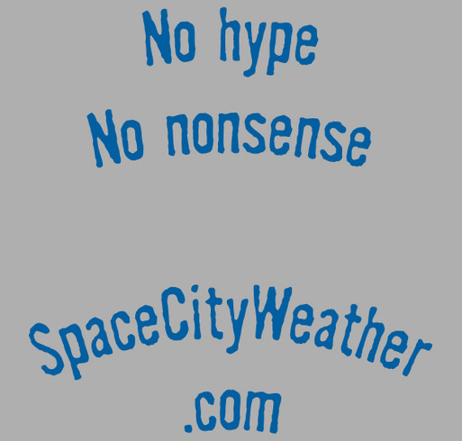 Space City Weather t-shirt drive shirt design - zoomed