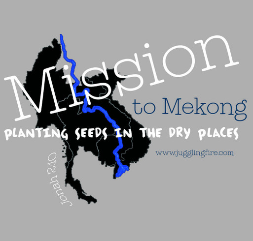 Mission to Mekong shirt design - zoomed