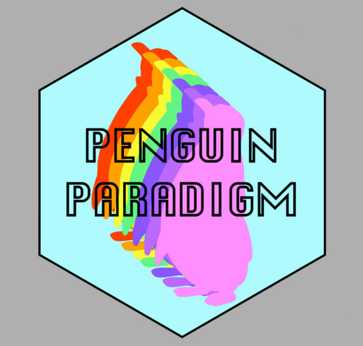 Join the Flock, buy a Penguin Paradigm shirt, help with a scholarship shirt design - zoomed