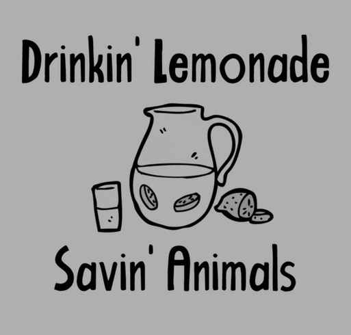 Cups For Pups Lemonade Stand T-Shirt shirt design - zoomed