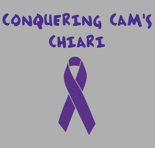 Conquering Cam's Chiari shirt design - zoomed
