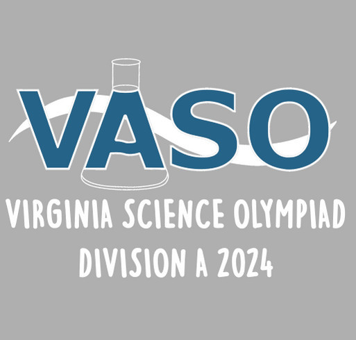 Virginia Science Olympiad Commemorative 2024 Div. A Shirts shirt design - zoomed
