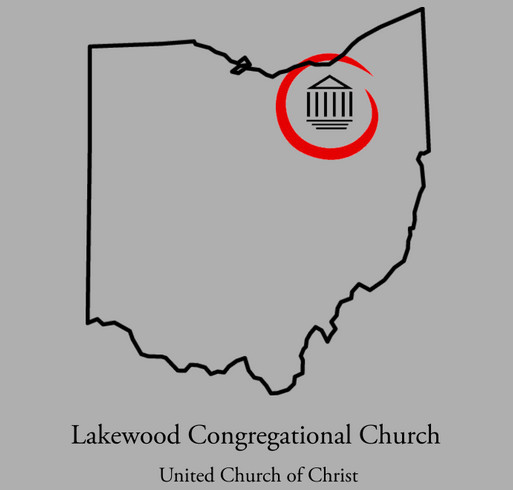 Lakewood Congregational Church Youth Group Mission Trip Fundraiser shirt design - zoomed