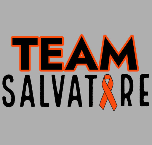 Team Salvatore Leukemia Donation shirt design - zoomed