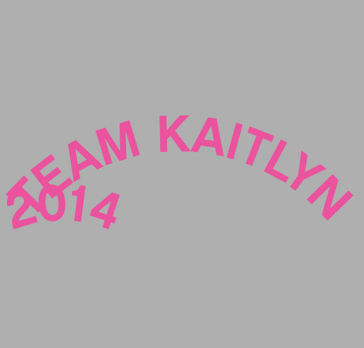 Team Kaitlyn shirt design - zoomed