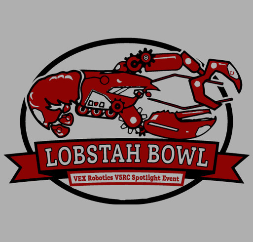 Lobstah Bowl Spotlight Event shirt design - zoomed