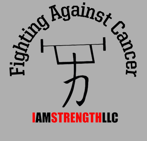 Fighting Aganist Cancer shirt design - zoomed